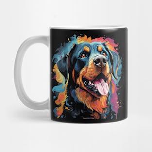 Rottweiler Rainbow Mug